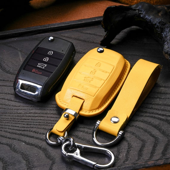 HIBEYO Custodia per Chiave Auto Intelligente Adatta per Kia Ceed