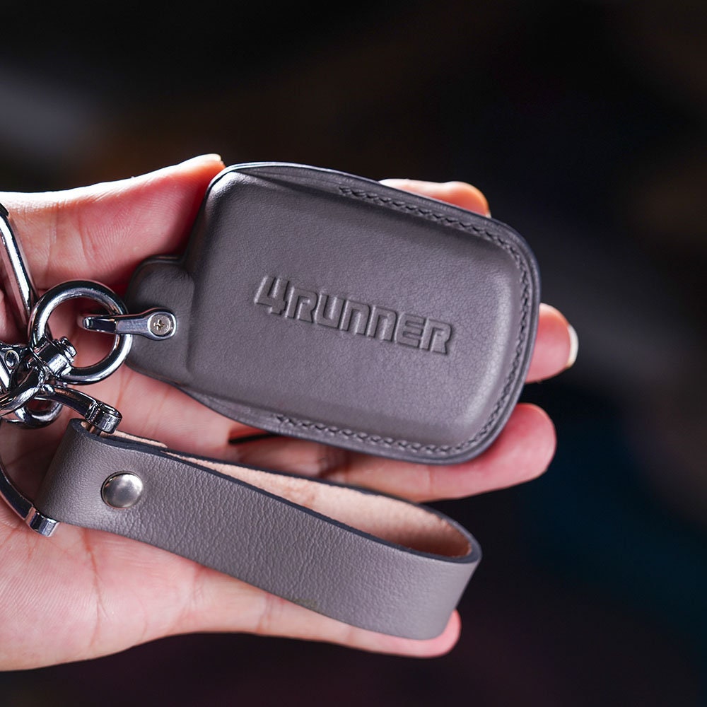 Leather Key Fob Cover for 4runner, Tacoma, Tundra, RAV4, GT86 2018-2023 ...