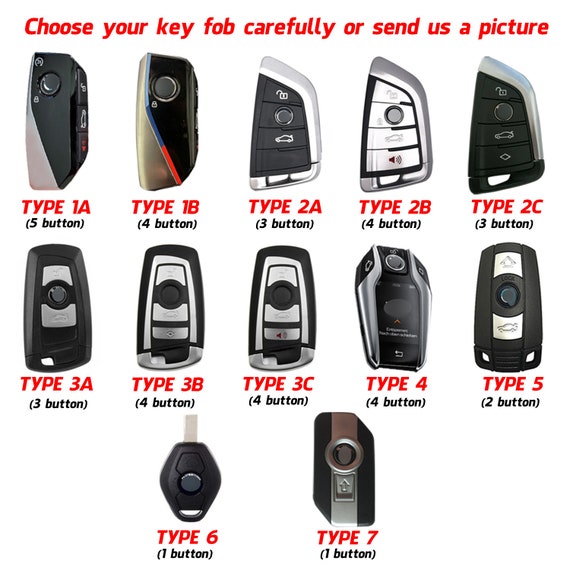 HIBEYO Smart Car Key Case Fits BMW X7 G07 Protective Key Case Cover For BMW Energy