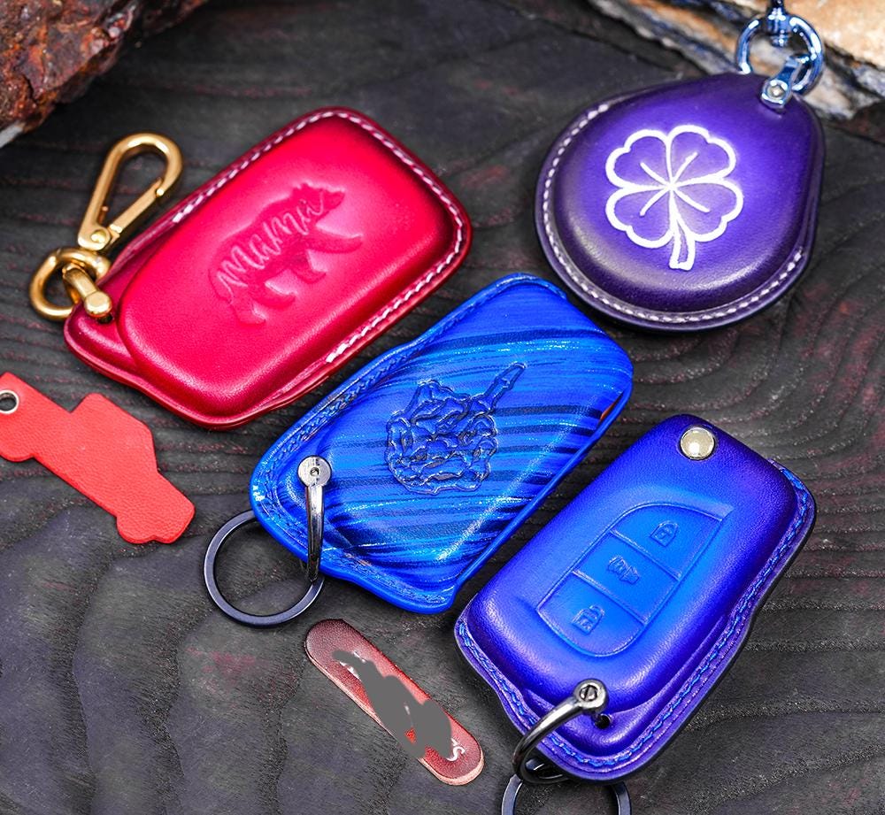 Cover chiave telecomando per Toyota Fortuner Prado Camry Rav4 Highlander Crown Chr c-hr Land