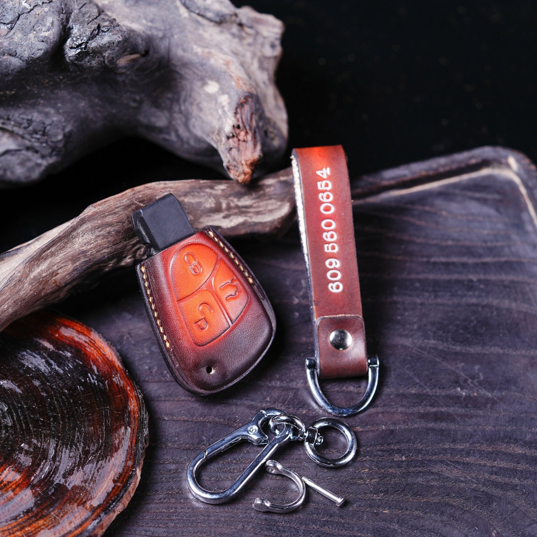 Mercedes 1999-2025 Leather Key Cases GLC, Gls, Gle, S, AMG - Fits