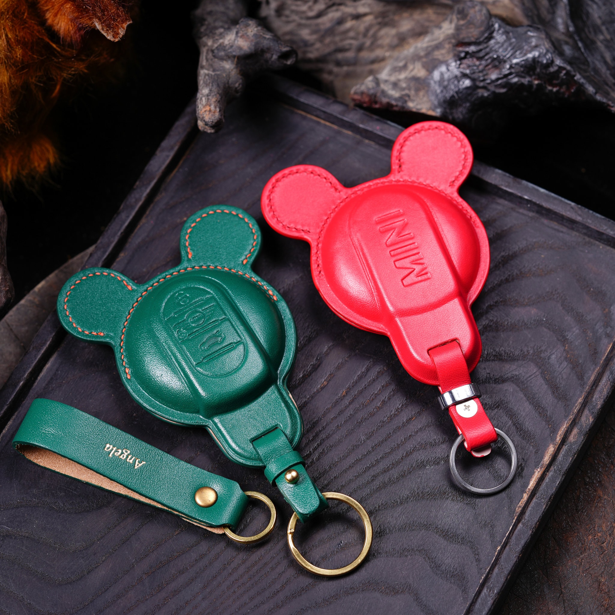 Mickey mini key fob - Etsy 日本