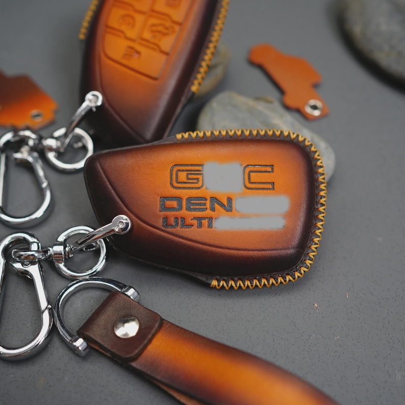 GMC Key Fob Cover Denali Ultimate Sierra Yukon Terrain Canyon AT4 AT4X ...