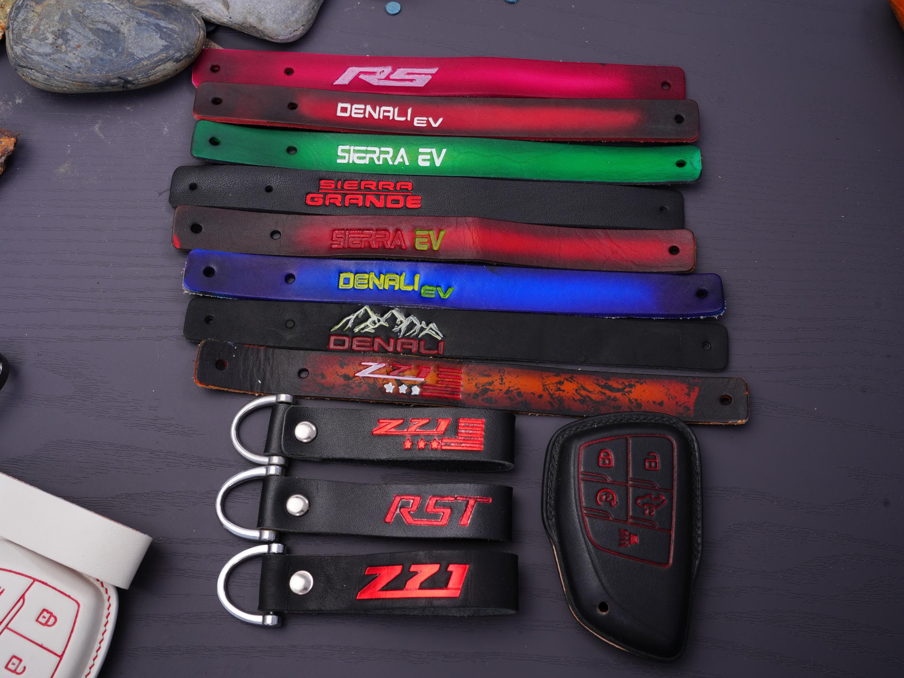 Colorado Key Shell Leather Key Fob Cover Chevy Colorado, Silverado, Suburban, Tahoe Chevy ...