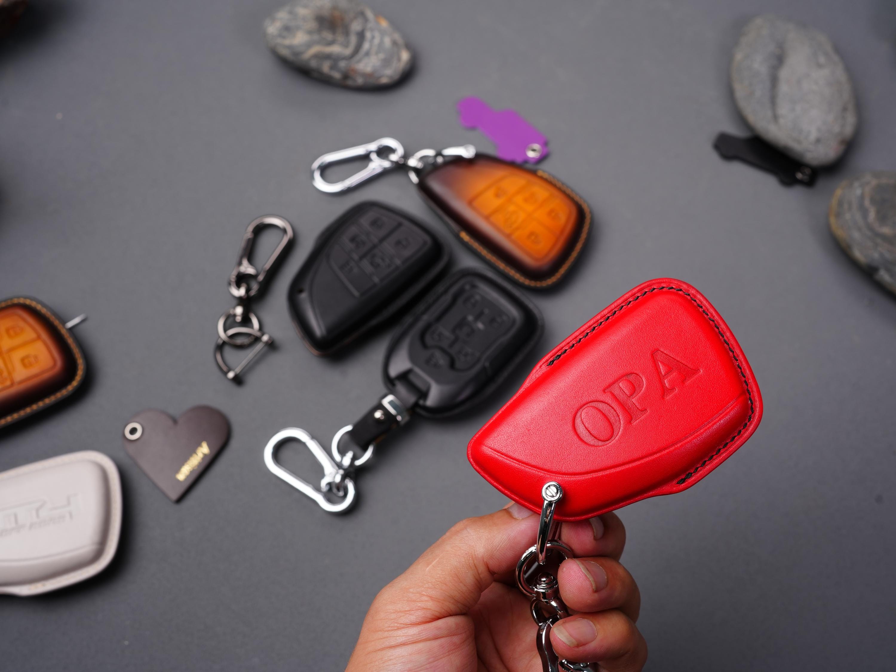 Colorado Key Shell Leather Key Fob Cover Chevy Colorado, Silverado, Suburban, Tahoe Chevy ...