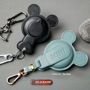 MINI Cooper S Countryman ALL4  Key Case - Handcrated Leather Key Fob Cover For Mini Cooper SE EV, Clubman, 3/5 Door -Mini Cooper Accessories
