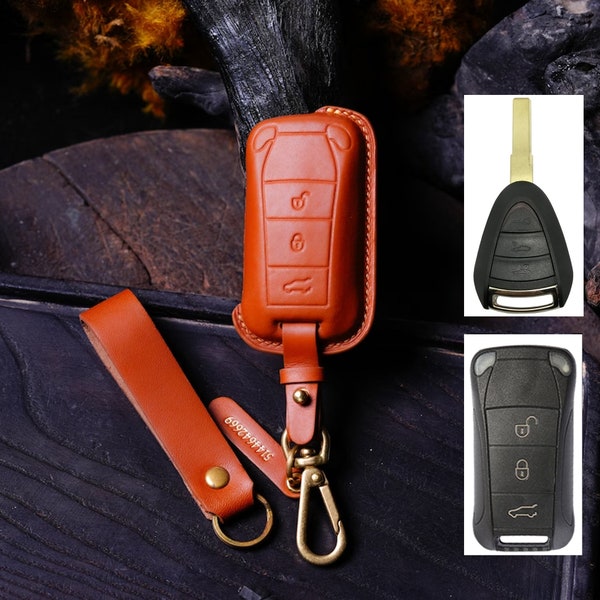 Porsche Cayenne GTS Remote Flip Folding Car Key Shell Case Cover Compatible with 2004 2004 2005 2006 2007 2008 2009 2010 2011 - 3 4 Buttons