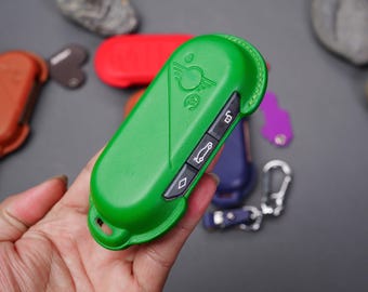 MINI Cooper 2025 Countryman Leather Key Fob Cover Case Stylish Protection F Series Models Clubman Convertible Hatchback Paceman Accessory