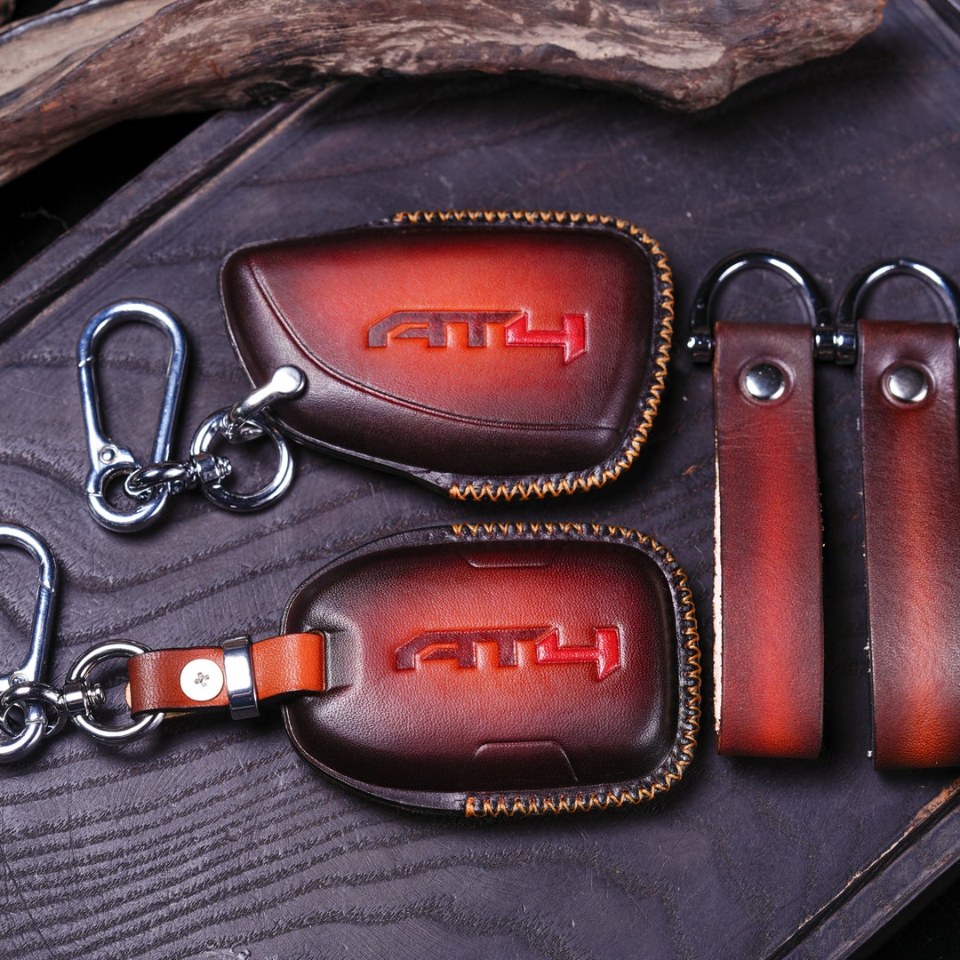Leather Smart Remote Case for GMC Sierra AT4 1500, Acadia Denali ...