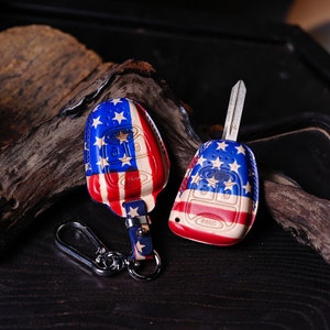 Key Fob Case Covers Fits Wrangler Pacifica Chrysllerr Aspen Dakota Charger Caravan Durango Avenger Patriot Liberty Essential Car Accessories