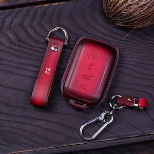 Leather Key Cover Maserati 2024 Grecale Levante, GT President - Shell Case Protector for Ghibli, Accessories Keychain for Maserati Cars