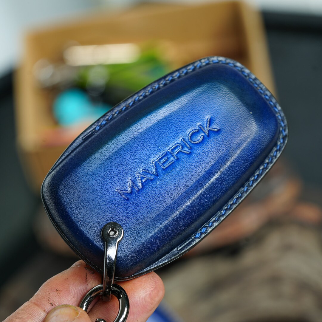 Leather Key Fob Cover 20212023 Ford Maverick, Bronco, Raptor, F150, F