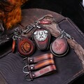 Leather Key Fob Covers Harley Models Sportster Street VRSC Softail Trike Slim Road Glide Low Rider X48 1200 883 Davidso Street Glide product logo