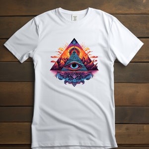 3rd Eye, Vision, Trippy T-shirt, Psychedelisch, Open our mind