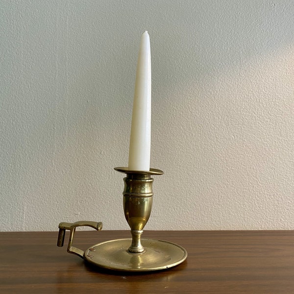 Brass Candle Holder Chamberstick