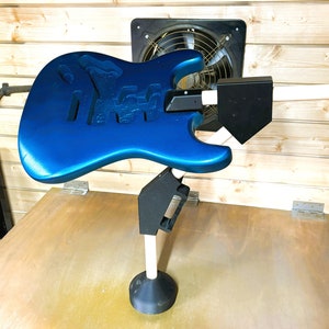 Guitar Spray Jig STL file for download to 3d print parts for spraying solid body guitars like stratocasters and telecasters