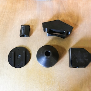 Guitar Spray Jig STL file for download to 3d print parts for spraying solid body guitars like stratocasters and telecasters
