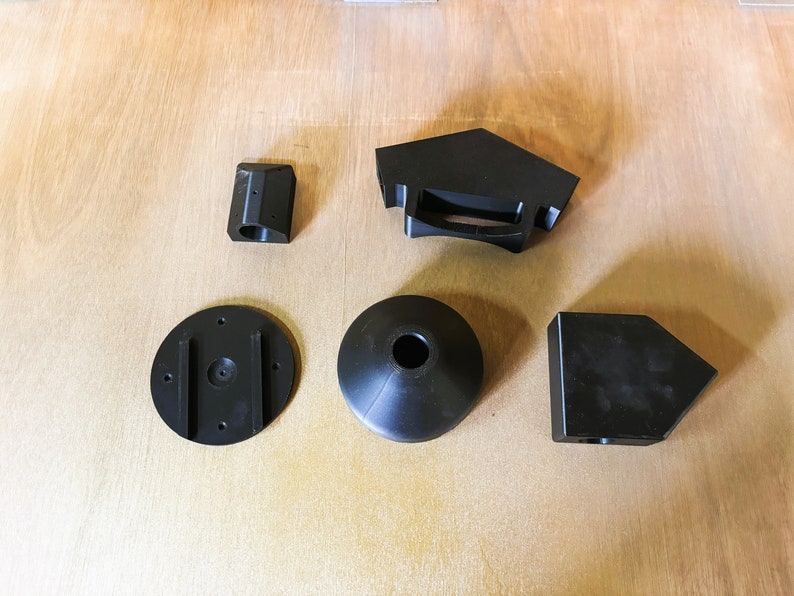 Guitar Spray Jig STL file for download to 3d print parts for spraying solid body guitars like stratocasters and telecasters