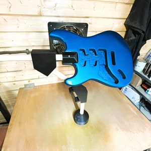 Guitar Spray Jig STL file for download to 3d print parts for spraying solid body guitars like stratocasters and telecasters
