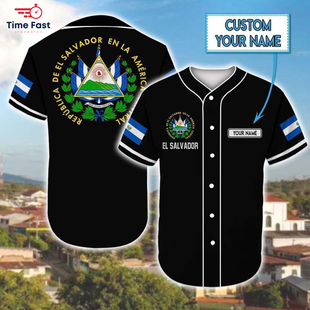 Shirts El Salvador Jersey, El Salvador Baseball Jersey, Mens Shirts El  Salvador