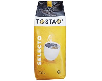 Caffè macinato a tostatura media Tostao Selecto