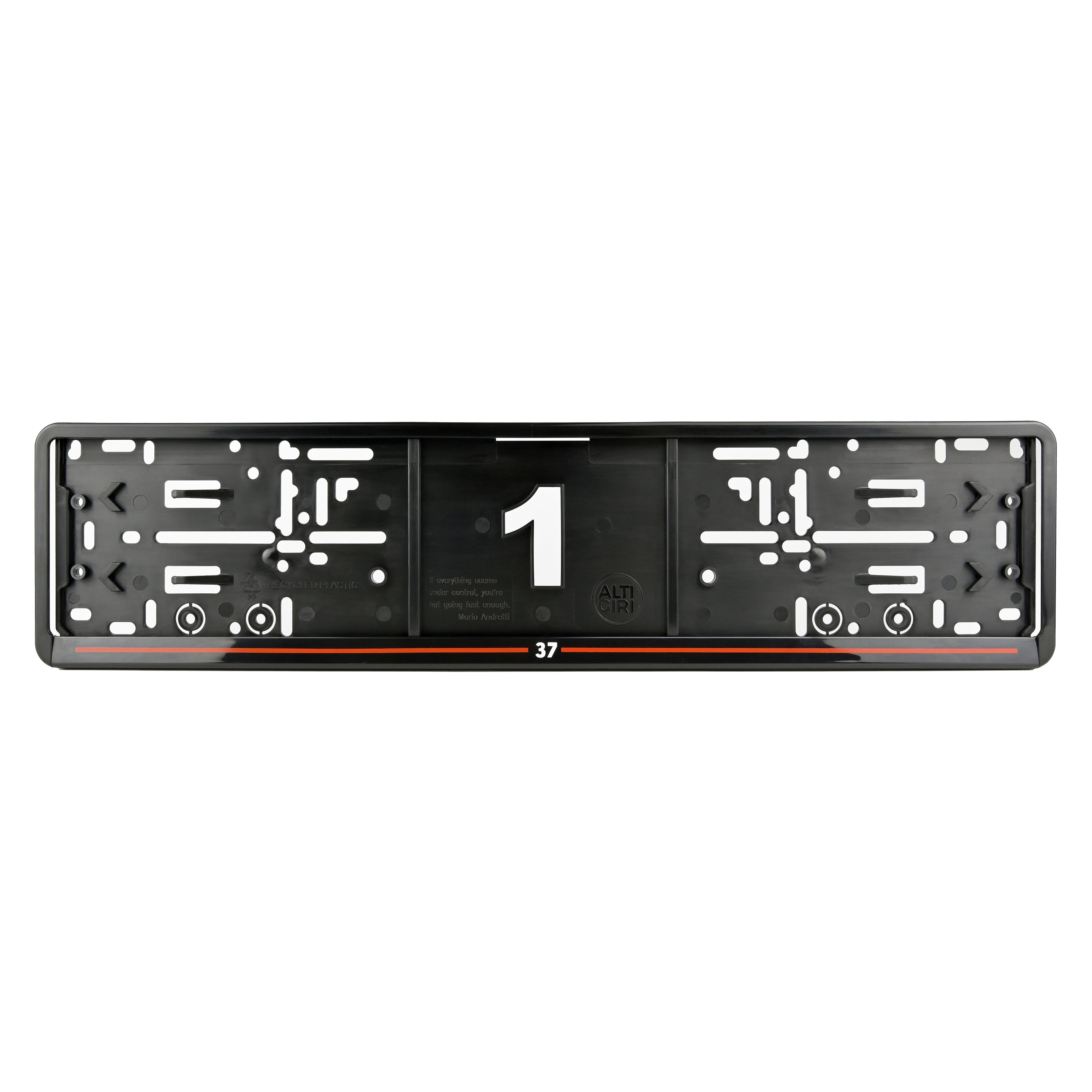 Mini Rear Number Plate 2 X Fits MINI Cooper European Euro License Number Plate Frame Surround ...