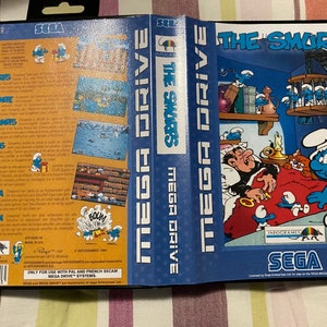 The Smurfs - PAL Version - SEGA Mega Drive GENESIS