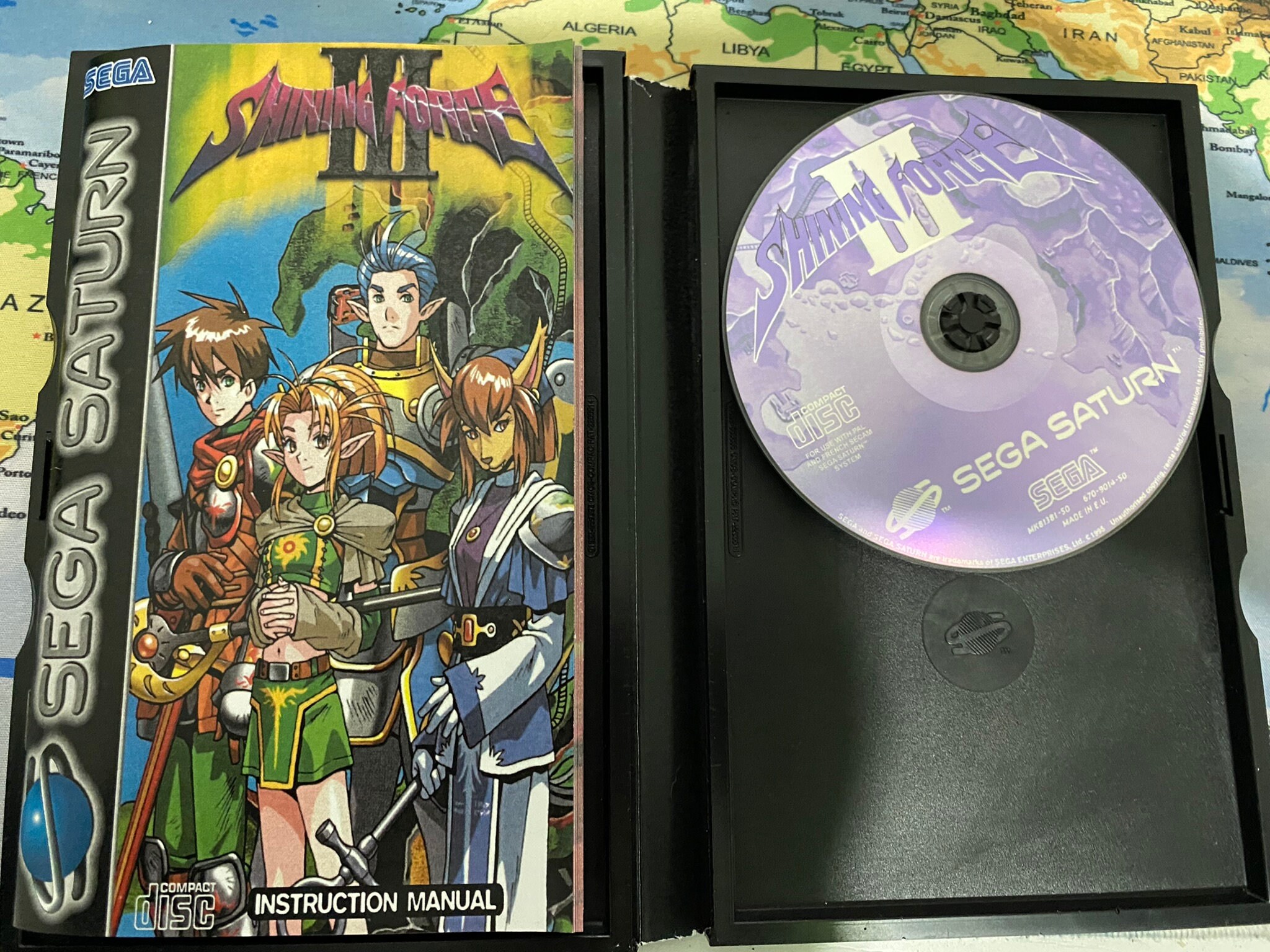 Shining Force 3 - PAL Version - SEGA SATURN - the Cd Inside