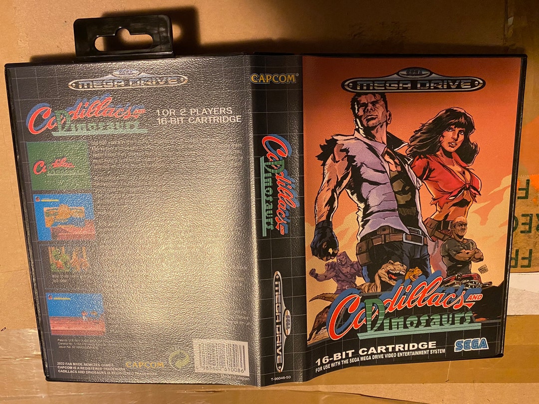 Cadillac and Dinosaurs PAL Version SEGA Mega Drive GENESIS Etsy