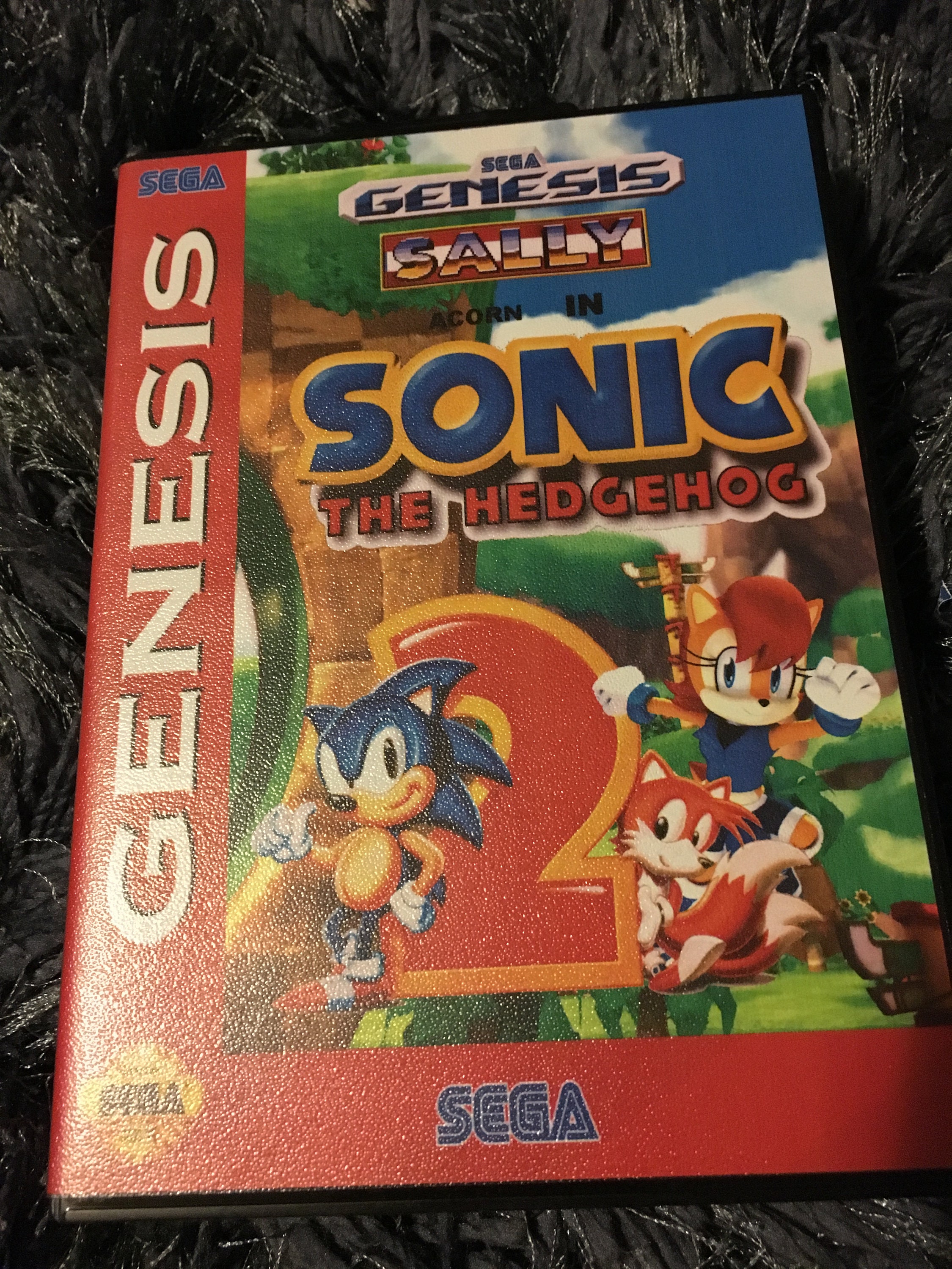 Sally Acorn in Sonic the Hedgehog 2 SEGA Genesis Mega Drive 