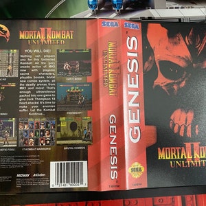 Mortal Kombat 2 Unlimited - Version USA - SEGA Mega Drive GENESIS