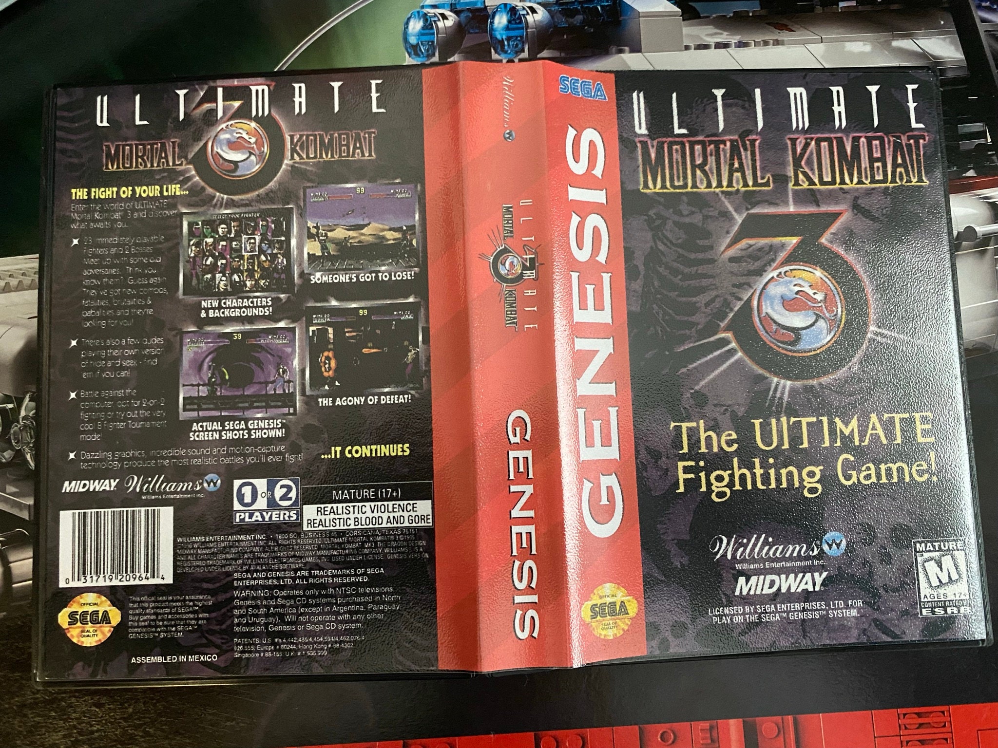 Mortal Kombat 3 Ultimate - USA Version - SEGA Mega Drive GENESIS