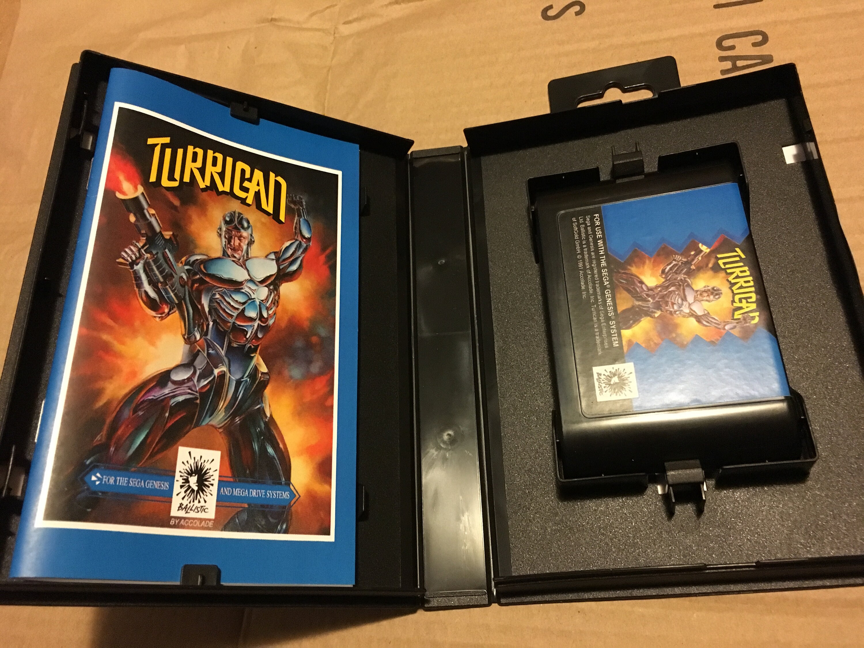 Turrican - PAL Version - SEGA Mega Drive GENESIS - Etsy