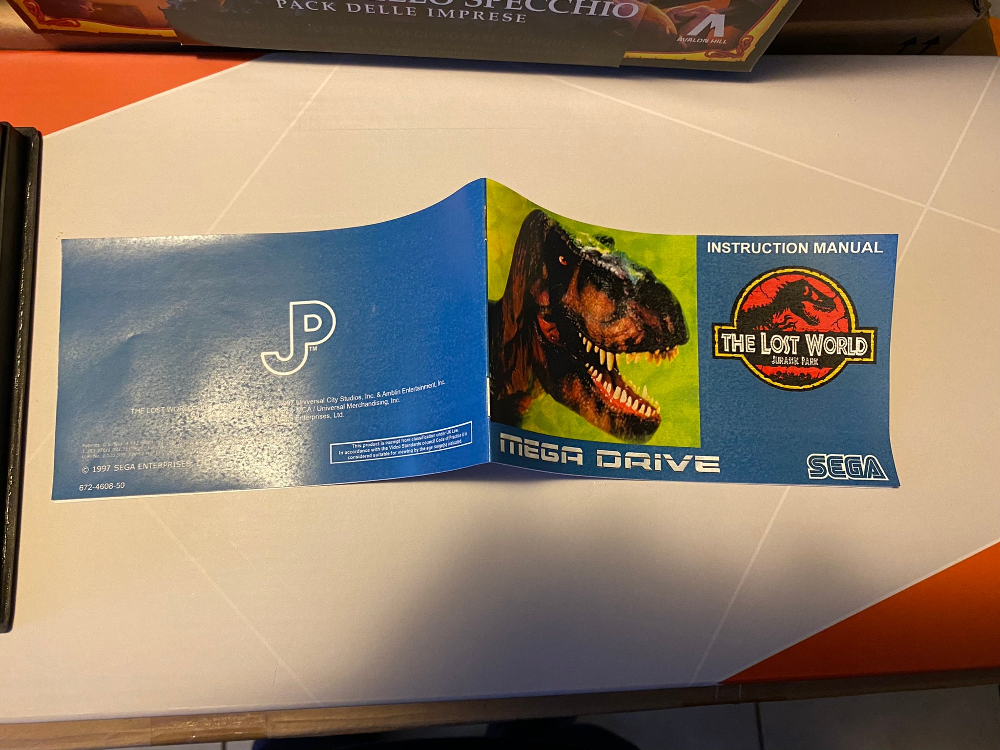 Lost World Jurassic Park - PAL Version - SEGA Mega Drive