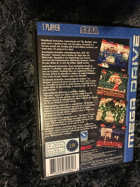 Megadrive MD: Mega Turrican - Director's Cut [TOP 2D & EDITION STRICTLY] Pal