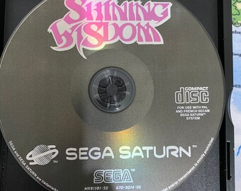 Shining Wisdom - PAL Version - SEGA SATURN - the Cd Inside