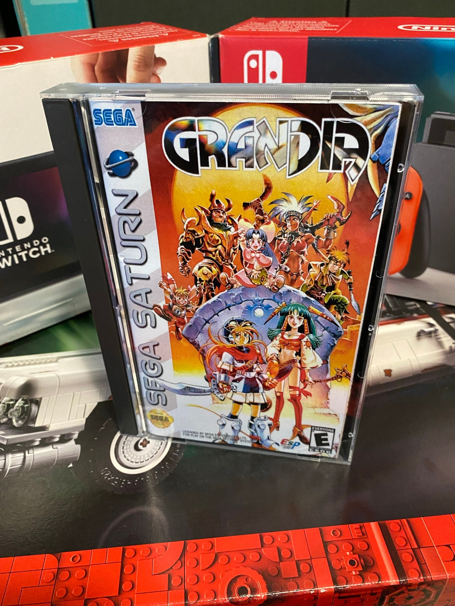 Grandia - USA Version - SEGA SATURN - the Cd Inside is Blank