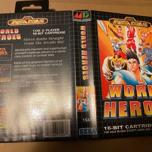 World Heroes – JAP-Version – SEGA Mega Drive GENESIS