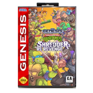 Tmnt Shredder&#39;s re-venge - USA Version - SEGA Mega Drive GENESIS