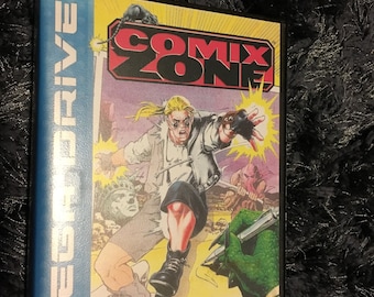 Comix Zone - PAL Version - SEGA Mega Drive GENESIS - Etsy
