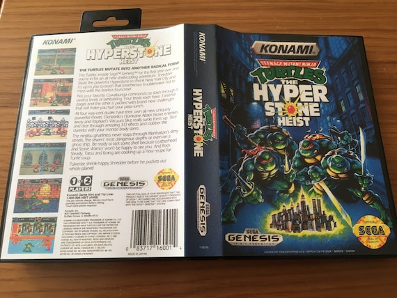 SEGA Megadrive Turtles The Hyperstone Heist (PAL) - Neuf Sous Cellophane