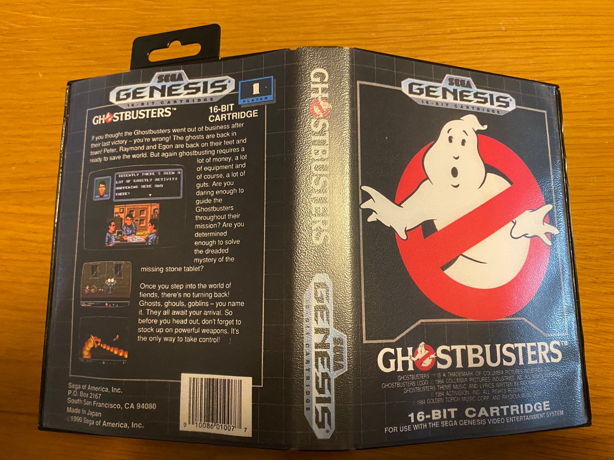 Ghostbusters - SEGA Megadrive Mega Drive - Sans Notice - PAL - Très Bon
