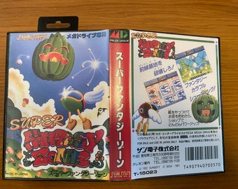 Super Fantasy Zone - JAP Version - SEGA Mega Drive GENESIS - Etsy