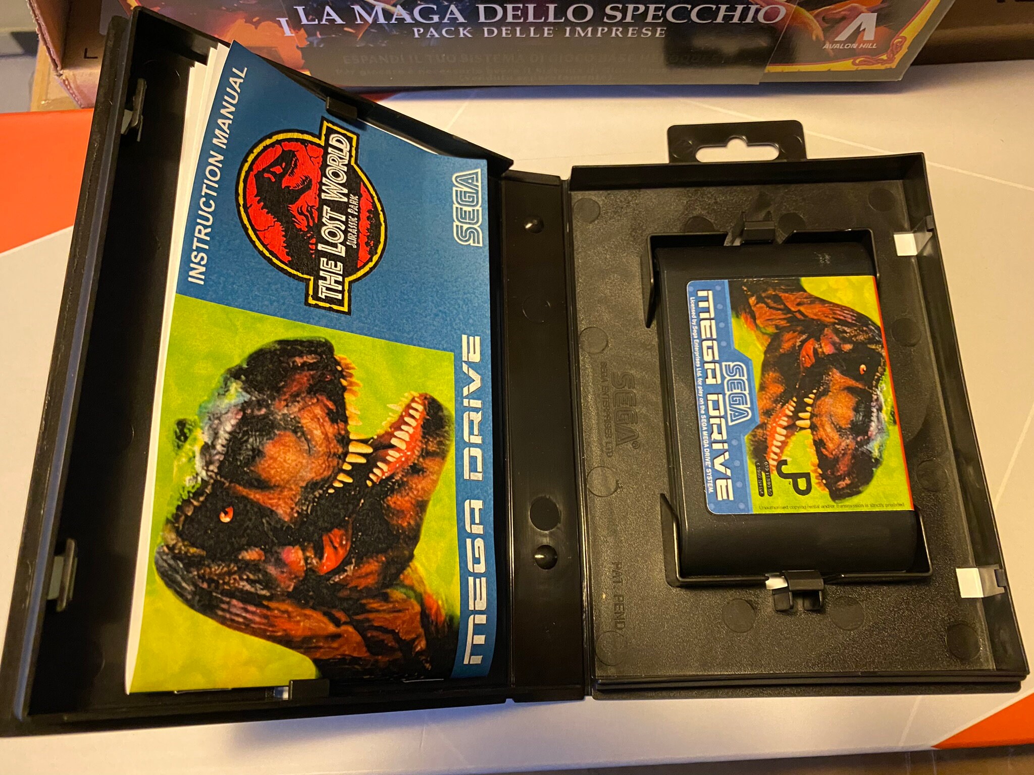 The Lost World：Jurassic Park中古・PAL・MD欧州版 The Lost World：Jurassic Park中古・PAL・MD欧州版