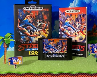 Street of Rage 3 PAL Megadrive (repro) - Etsy UK