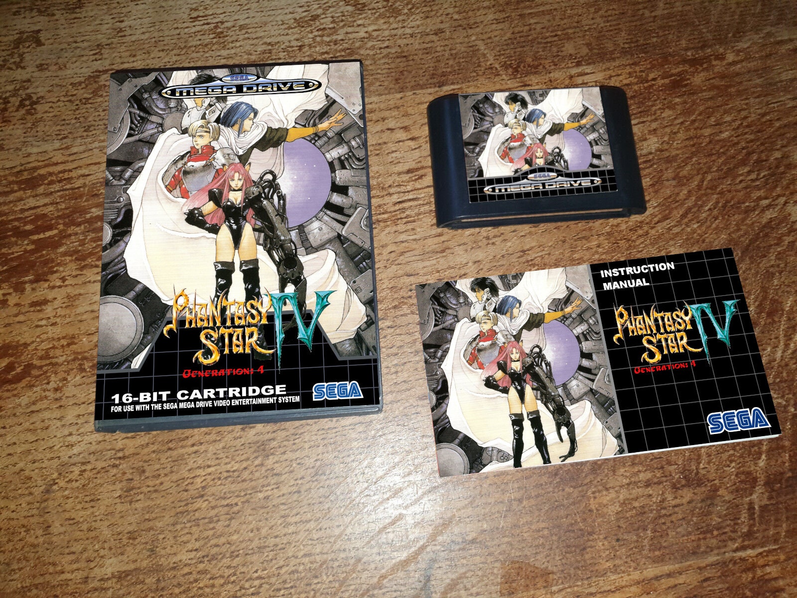 Phantasy Star 4 Generation 4 - PAL Version - SEGA Mega Drive GENESIS