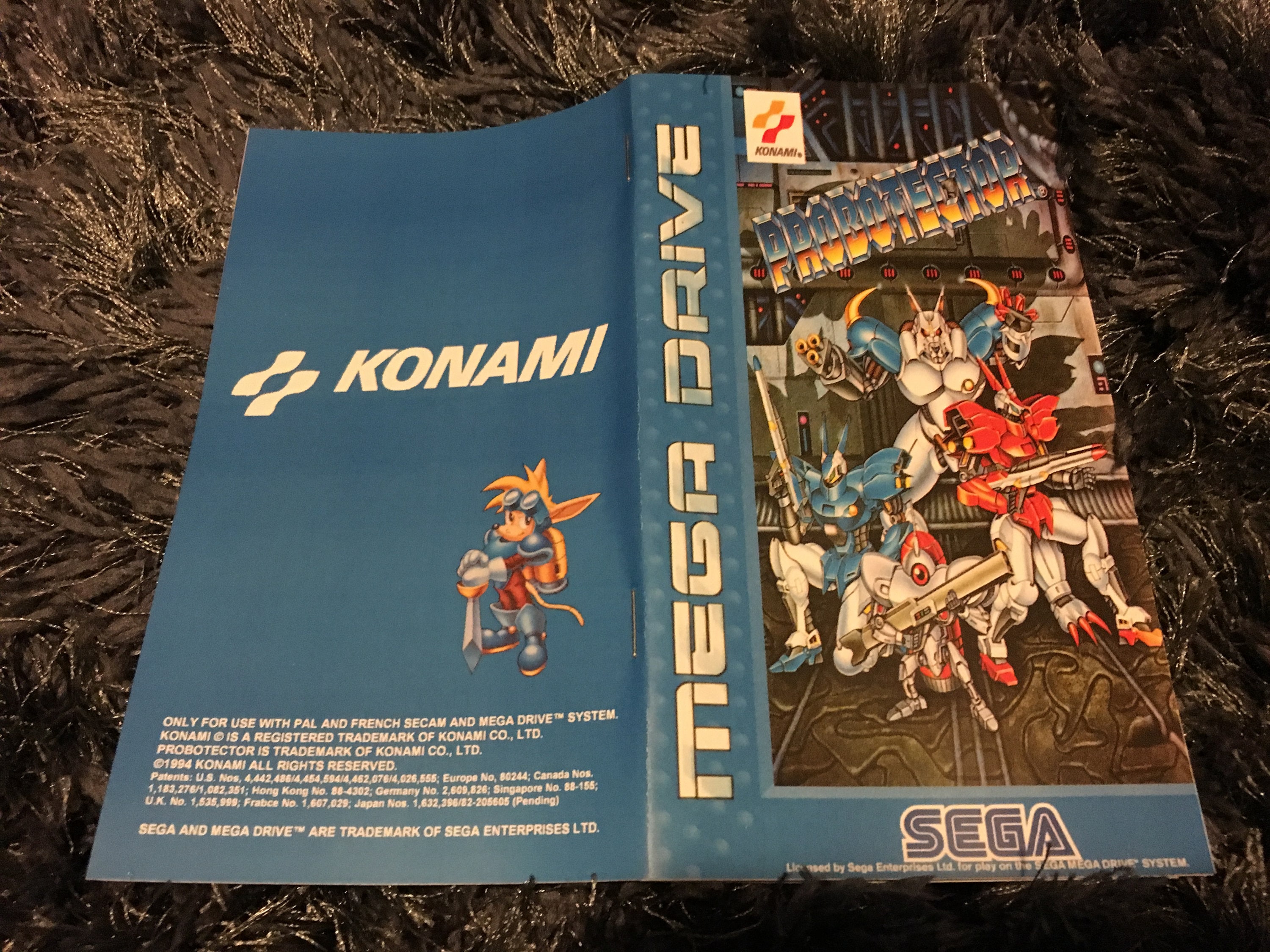 PROBOTECTOR SEGA MEGADRIVE (MD) PAL-EURO (CARTRIDGE ONLY