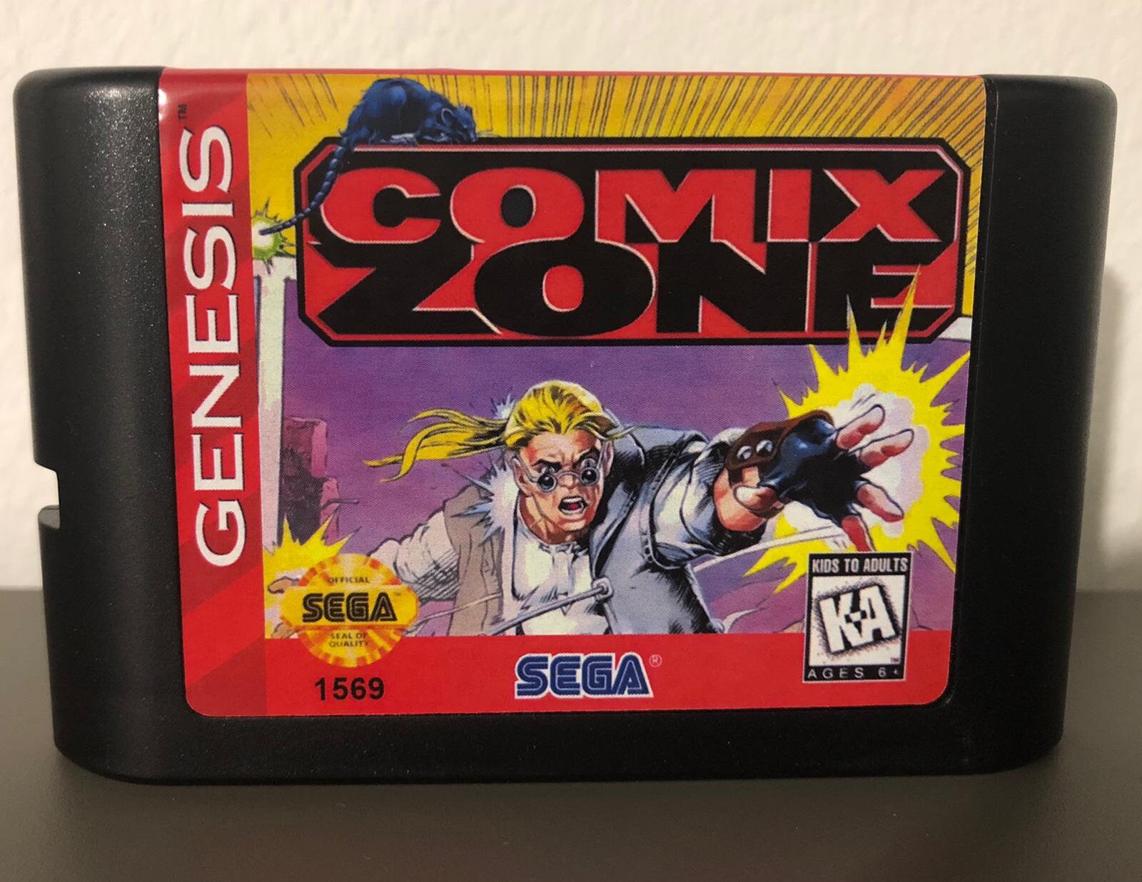 楽天市場】【中古】北米版 海外版 メガドライブ SEGA Comix Zone