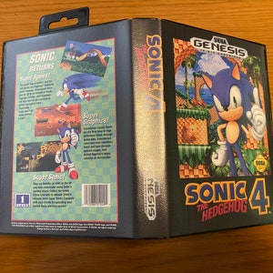Sonic 4 – USA-Version – SEGA Mega Drive GENESIS