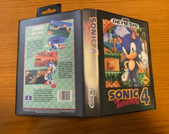 Sonic 4 - USA Version - SEGA Mega Drive GENESIS